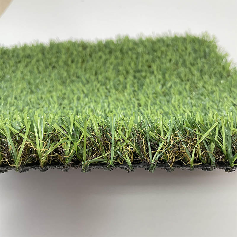 PE+PP Material Anti-wear Durable Soft Touch Artificial Landscape Grass