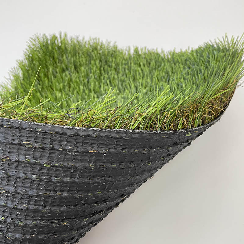 Dark Brown High-density Soft Touch Artificial Garden Landscape Grass