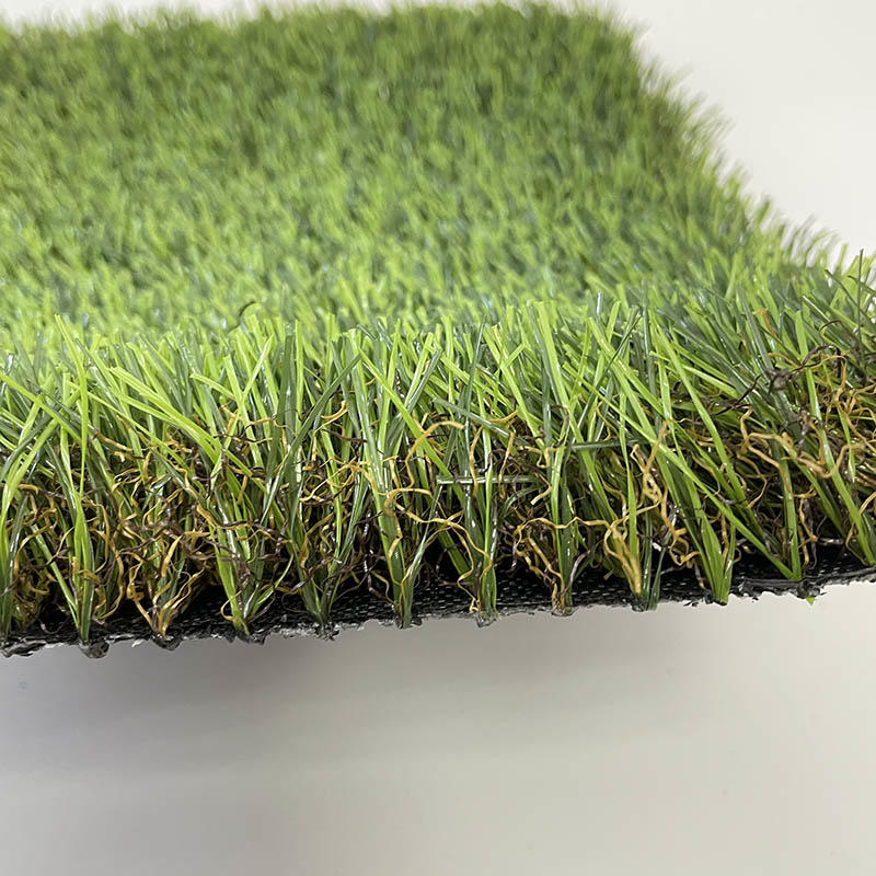 Dark Brown High-density Soft Touch Artificial Garden Landscape Grass