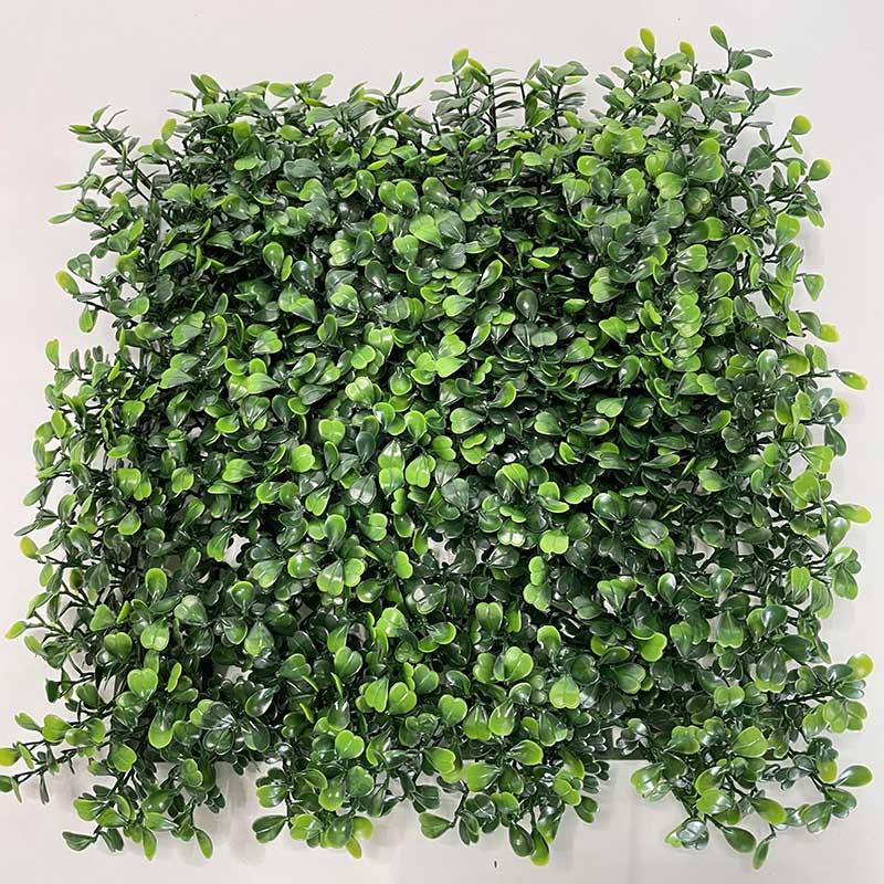 Artificial Fence Boxwood Hedge Panel Privacy Background Green Wall