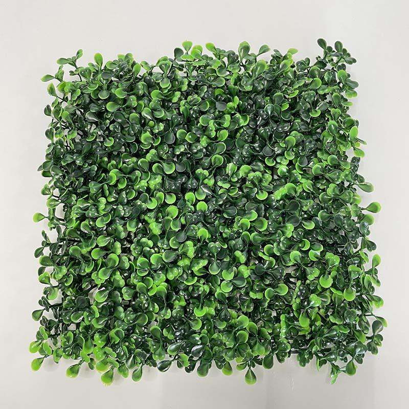 High-density Green Grass Mat Decorative Plant Artificial Boxwood Hedge