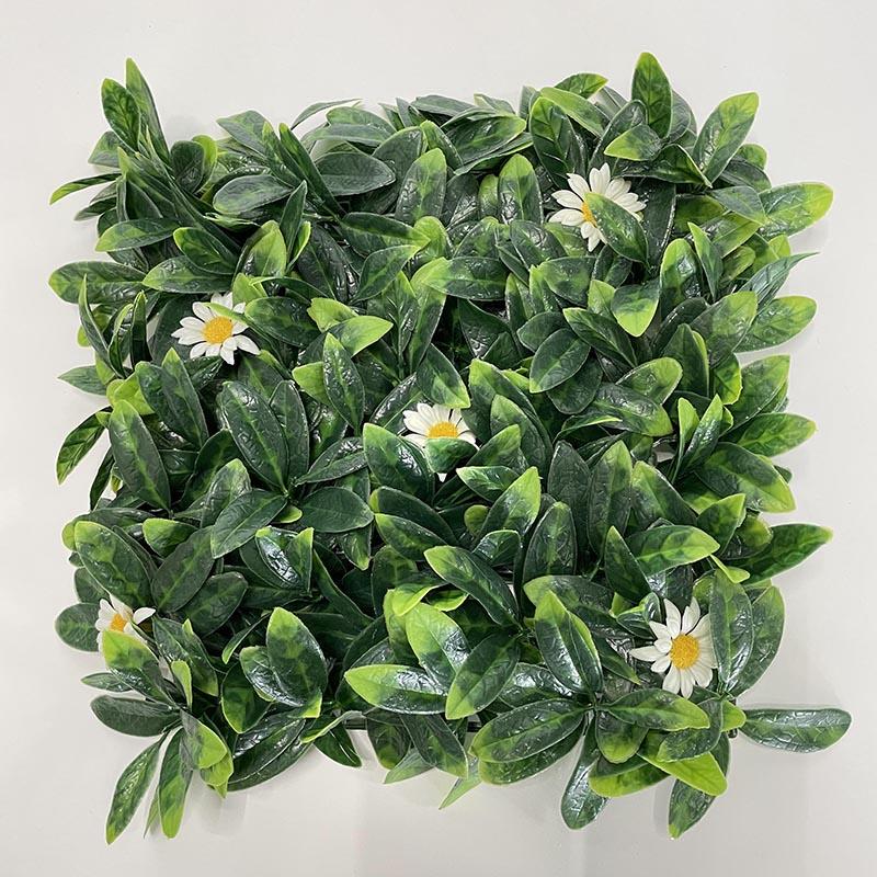Indoor & Outdoor Plastic Floral Decor Artificial Boxwood Hedge Wall Panels