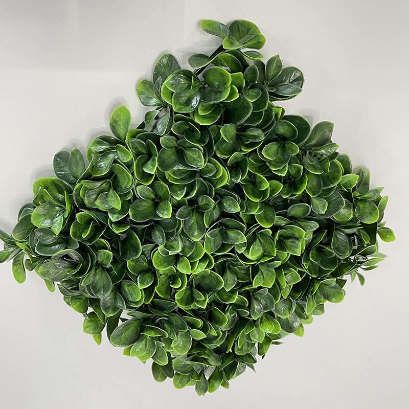 Green Eco-Friendly Artificial Boxwood Hedge Privacy Shield Fence Wall Decor